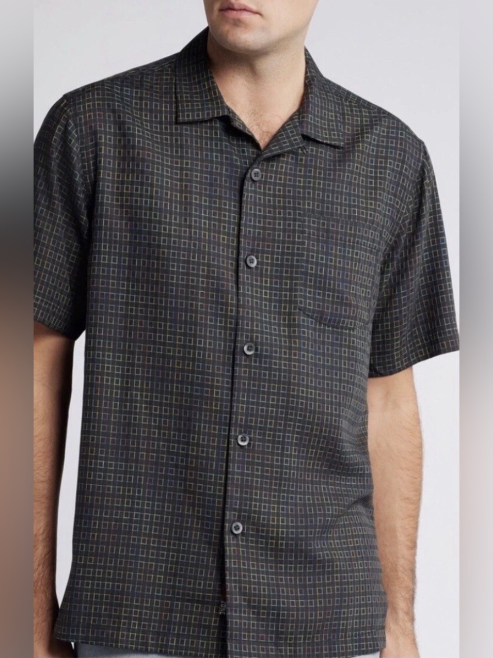 Tommy Bahama Mens Coconut Point Short Sleeve Button Up Shirt Size Small